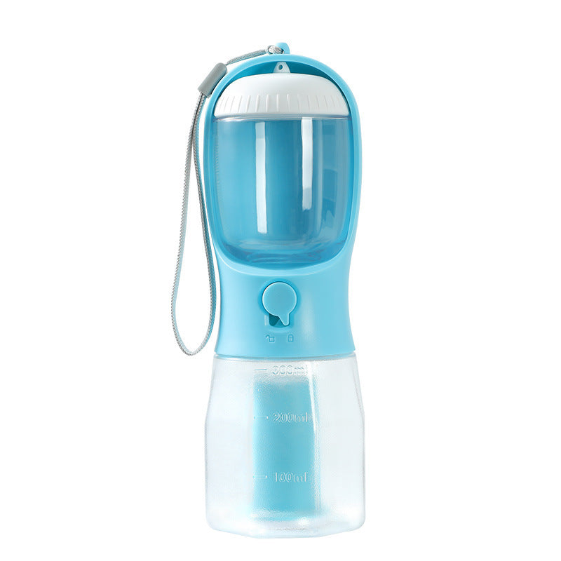 3-in-1 Dog Travel Cup | Water, Food & Waste Bag Dispenser